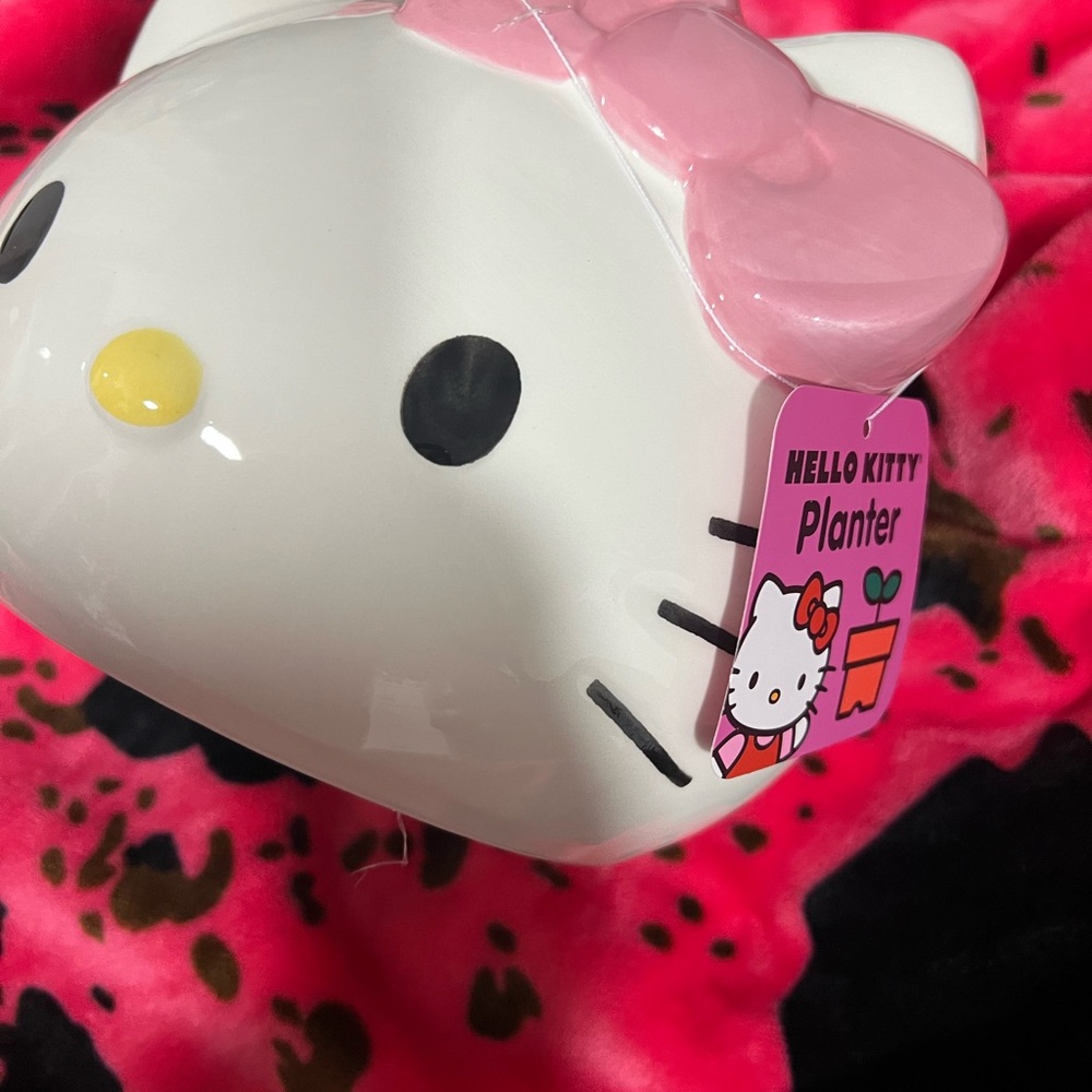Host Pick Rare Hello Kitty Planter - image 4